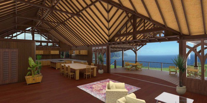 Desain rumah gaya bali klasik