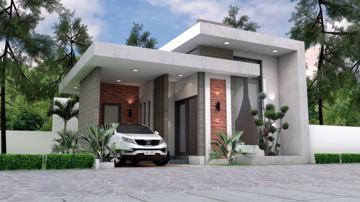 Desain rumah 8 x 10 3 kamar