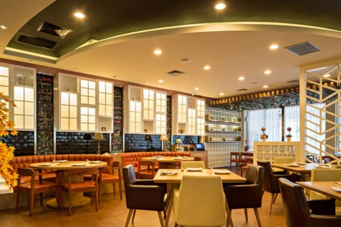 Desain rumah makan padang
