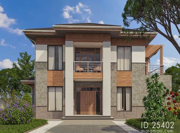 Desain rumah 5 kamar