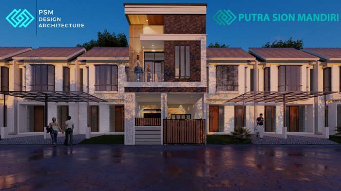 Desain rumah lebar 6 meter panjang 10 meter