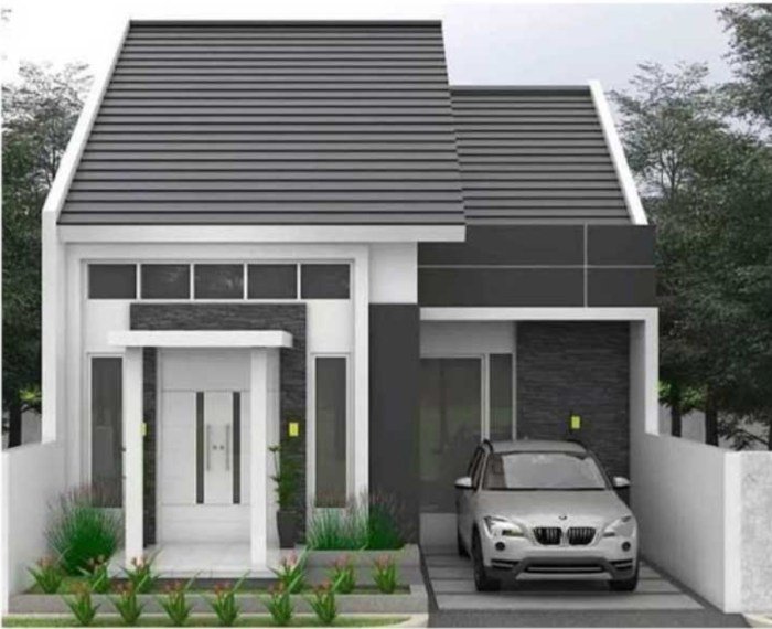 Desain rumah 6x12 tanpa garasi
