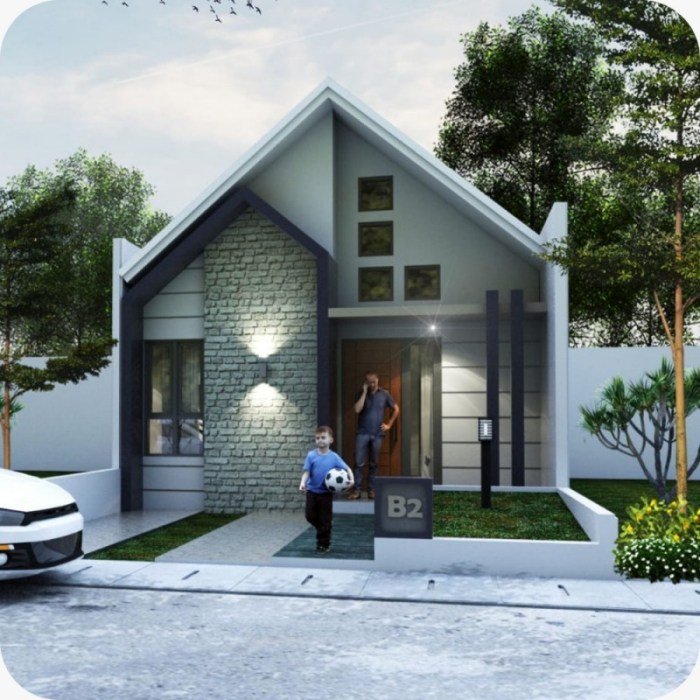 Desain rumah subsidi type 36