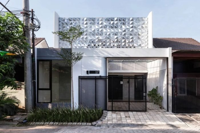 Desain rumah ukuran 5x12 1 lantai 3 kamar