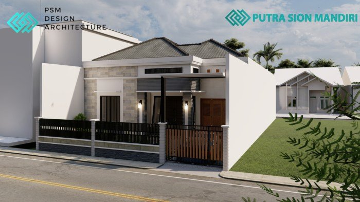 Desain rumah 10x20