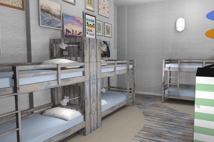 Desain rumah kost 2 lantai sederhana