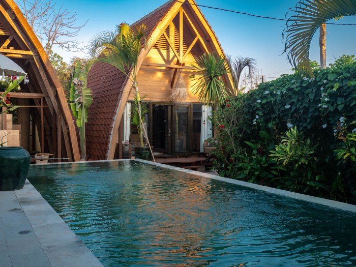 Desain rumah bali minimalis
