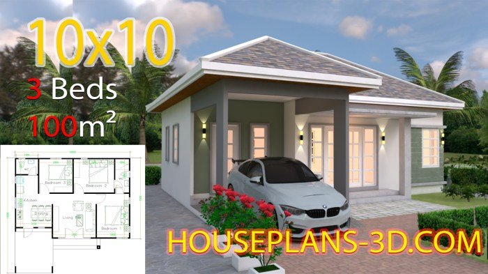 Desain rumah 10 x 12