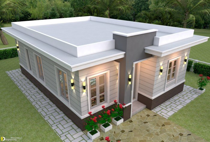 Tropical house modern balai bedroom three