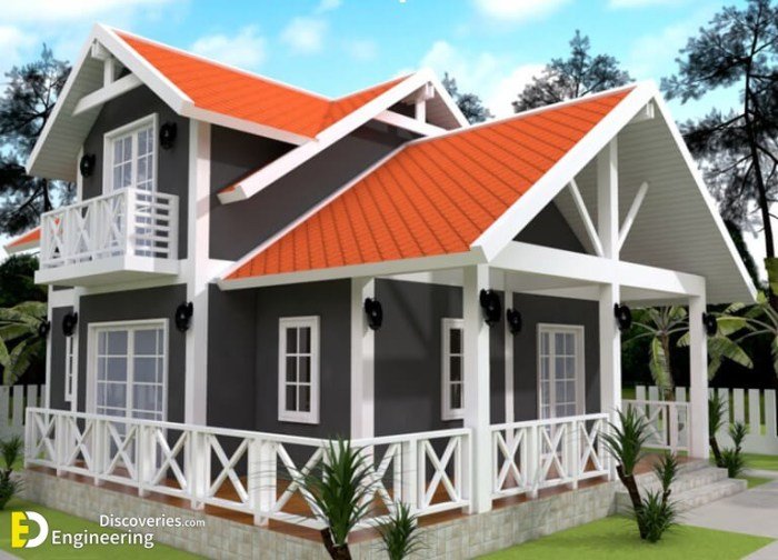Desain rumah 8x12 3 kamar 1 lantai