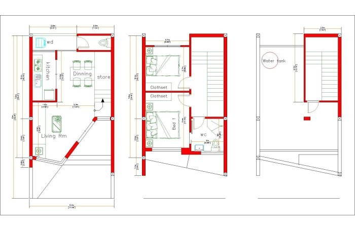 Desain rumah 5x10 minimalis