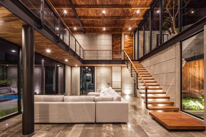 Desain rumah loteng kayu