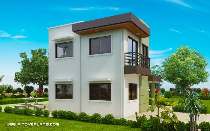 Desain rumah 2 lantai biaya 50 juta