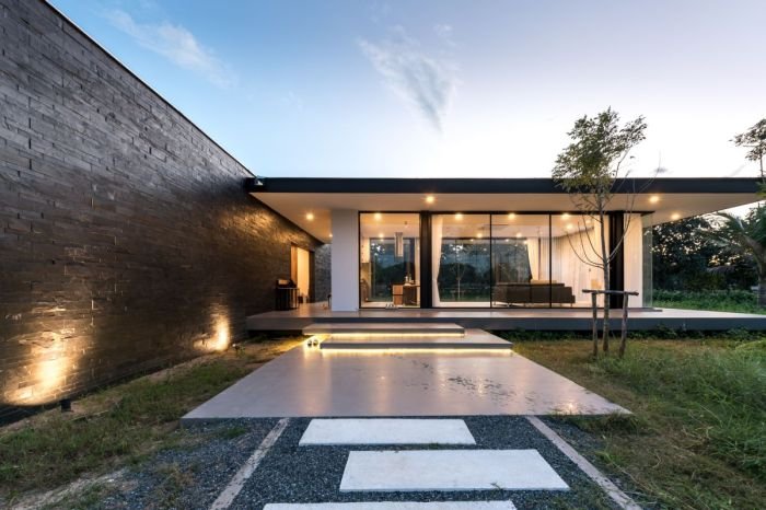 Desain rumah atap dak 1 lantai
