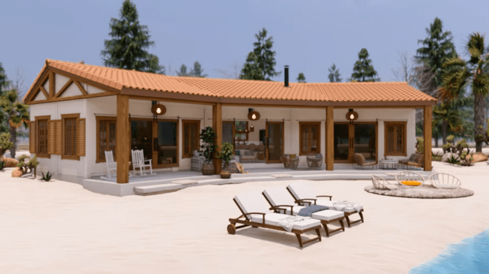 Desain rumah minimalis tropis