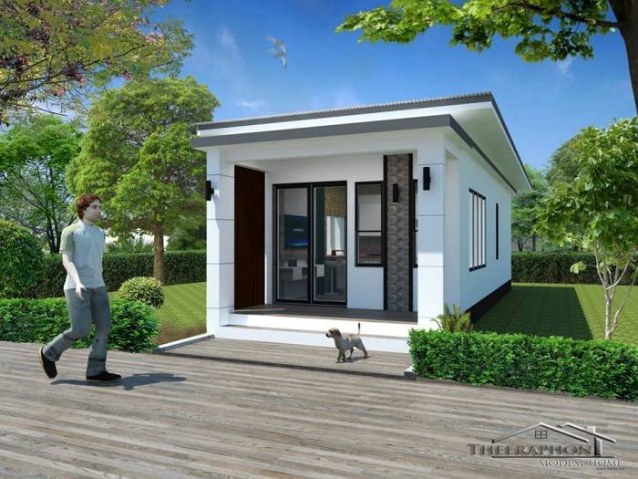 Desain rumah kecil sederhana