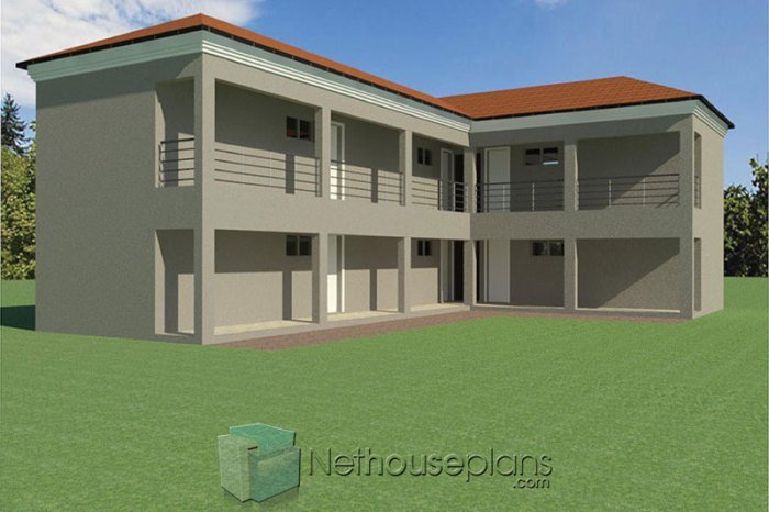 Desain rumah kontrakan 1 kamar