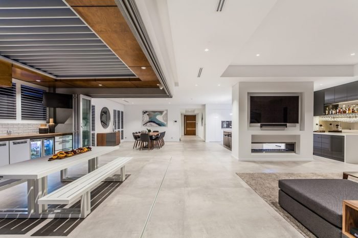 Desain rumah tanpa sekat