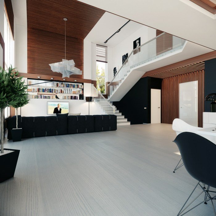 Desain rumah elegan modern