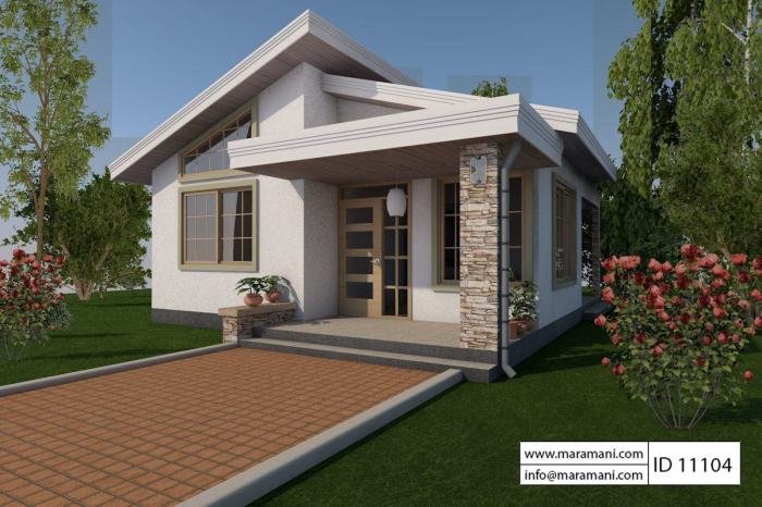 Contoh desain rumah sederhana