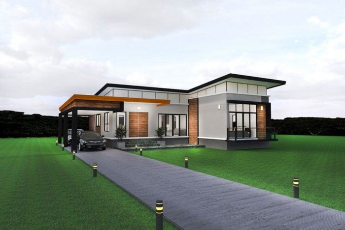 House bungalow modern ideas form shape plans exterior shaped architecture designs homes layout saved visit architect designers casas einzigartig container