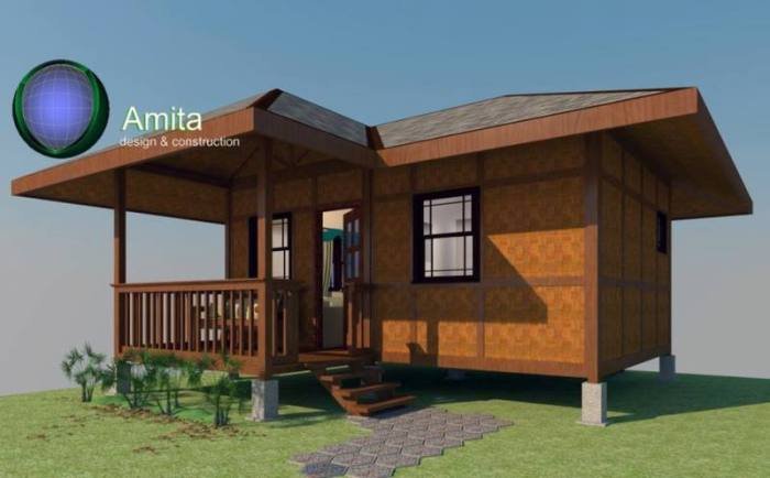 Desain rumah kayu sederhana murah