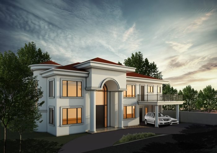 Desain rumah sederhana modern