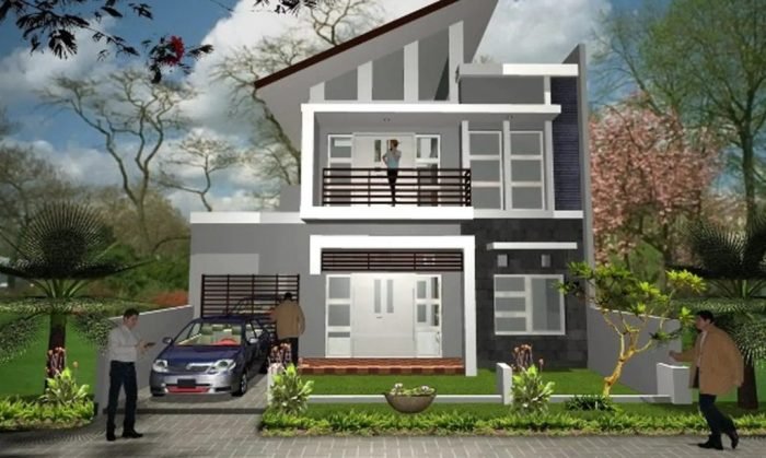 Rumah minimalis lantai gambar kunjungi
