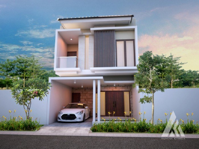 Desain rumah minimalis 2 lantai 6x10