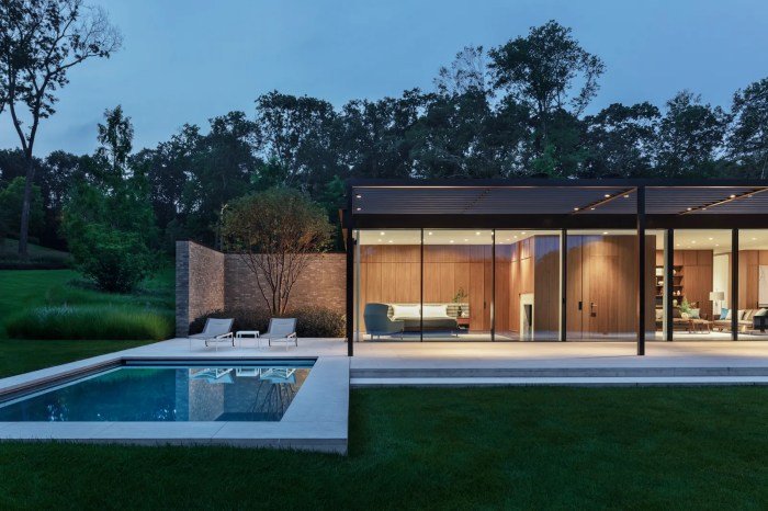 House plan minimalist modern bedroom