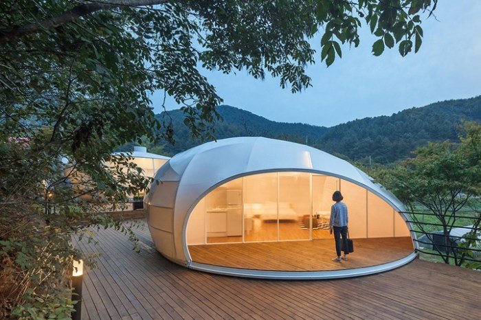 Glamping lushna tent cabana reconnect cabañas aventureiro mato feita dornob inhabitat massive oferece man glamorous viste connaissez ecological lush