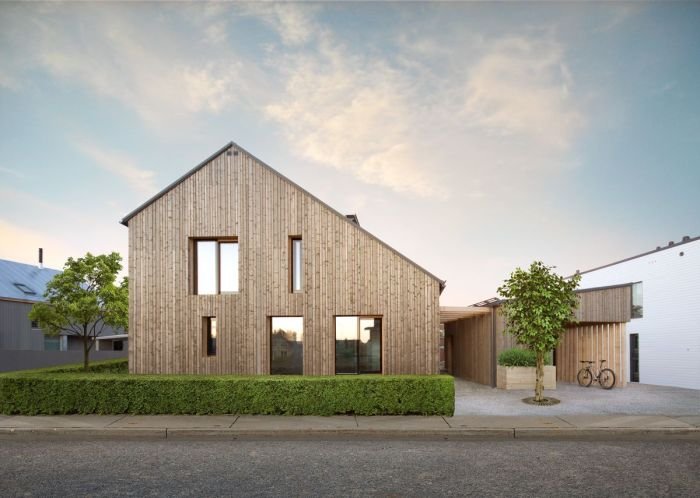 Scandinavian house modern architecture designs exterior examples minimalist houses contemporist homes plans contemporary cabin wood windows designed lodge mountain building