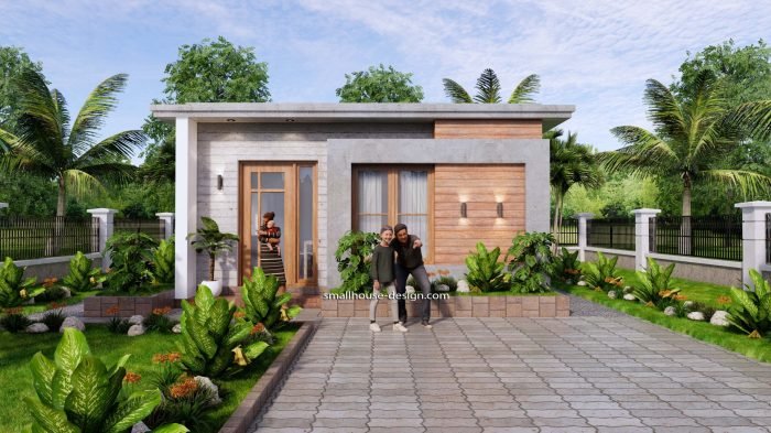 Desain rumah 6x8 2 lantai