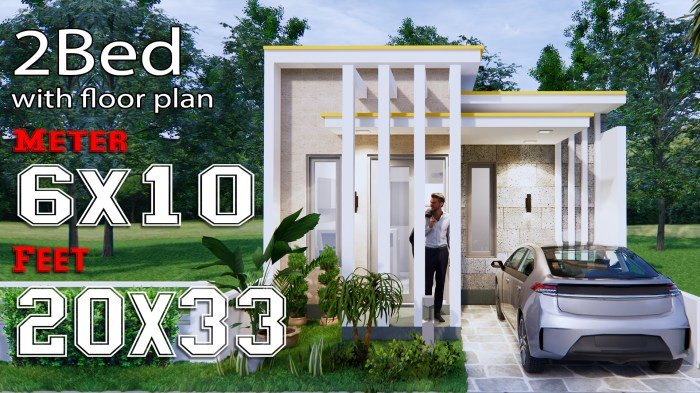 Desain rumah ukuran 6x10