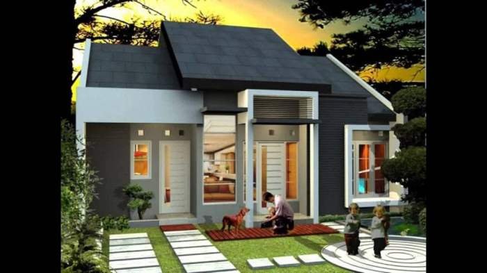 Desain rumah 6x10 melebar