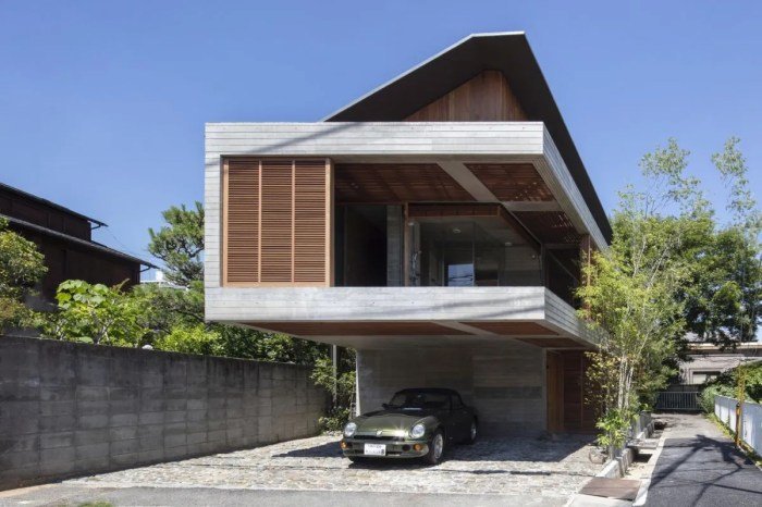 Desain rumah jepang modern