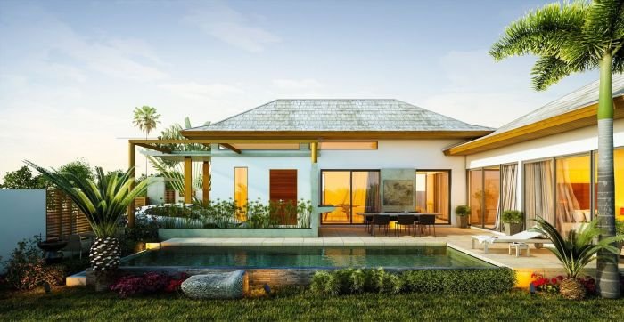 Desain rumah tropis