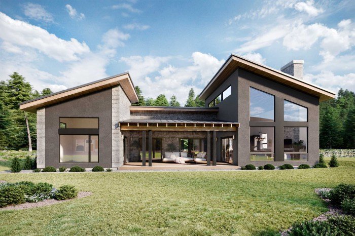 Desain rumah leter u 3 kamar