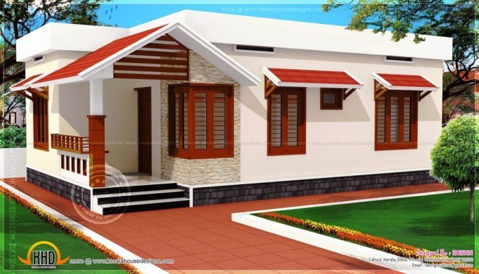 Desain rumah kampung sederhana