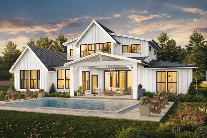 Desain rumah 2 lt modern