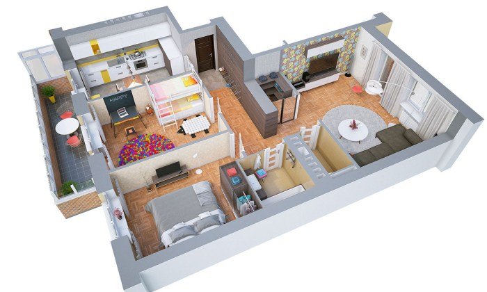 House bedroom plan simple craftsman plans architecturaldesigns cottage ranch designs homes