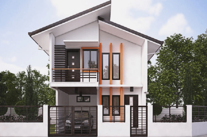 Desain rumah minimalis 8x10