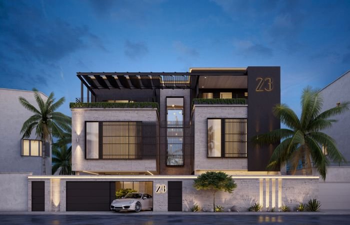 Desain rumah klasik sederhana