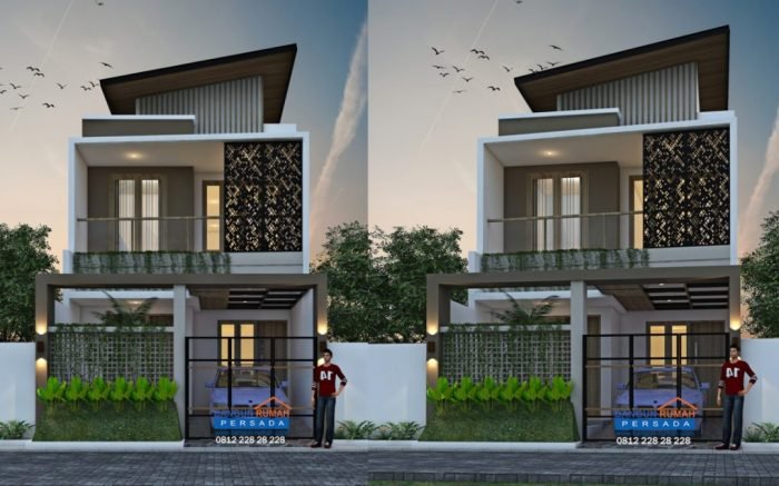 Desain rumah 6x15