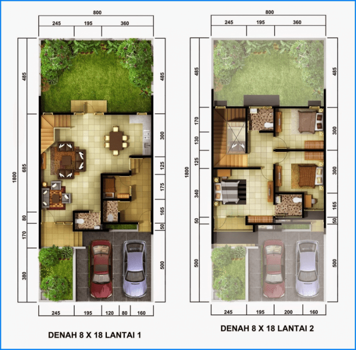 Desain rumah ukuran 6x10