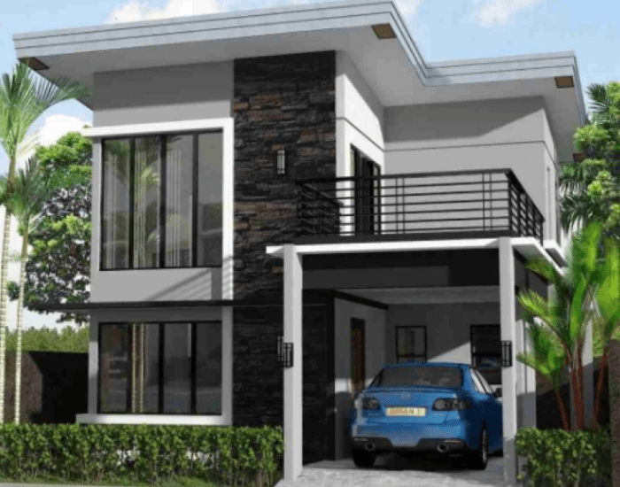 Desain rumah 6x15