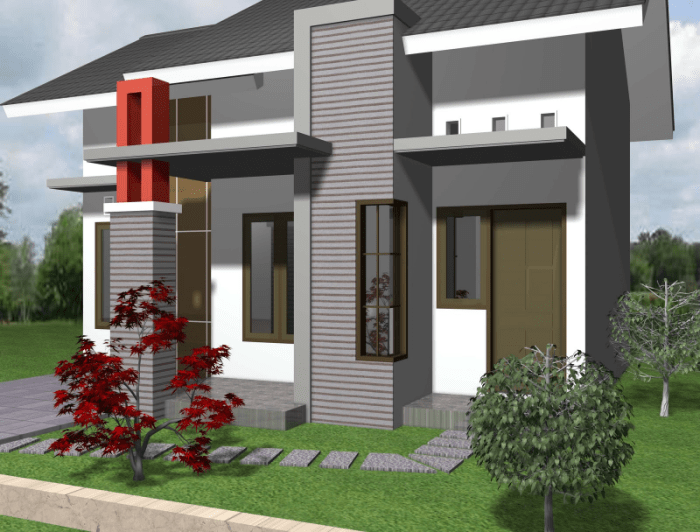 Desain rumah lebar 6 meter