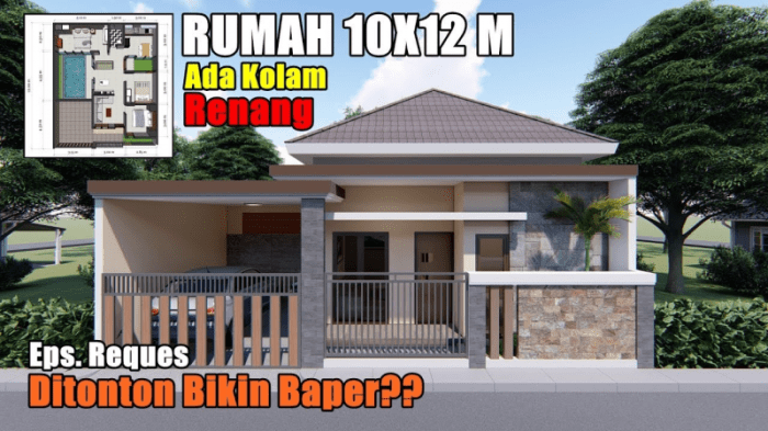 Desain rumah 6x9 2 lantai