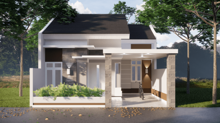 Desain rumah 7 x 12