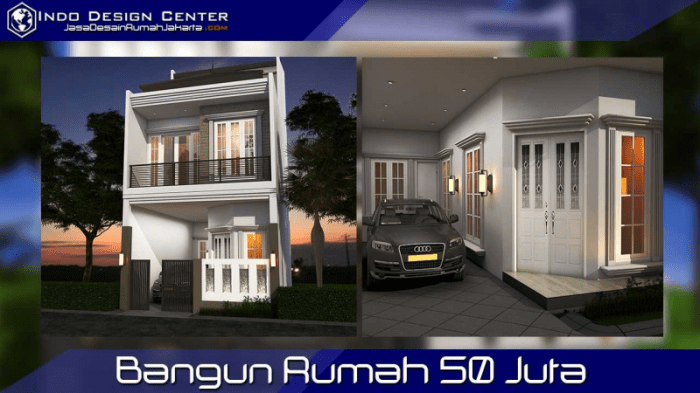 Desain rumah murah 50 juta